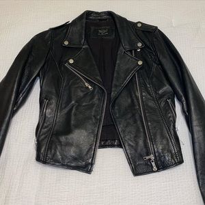 ZARA AUTHENTIC LEATHER JACKET